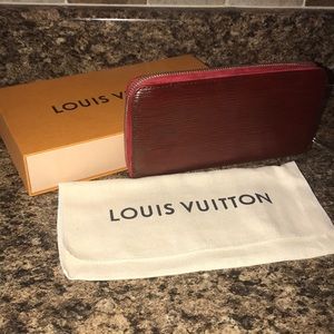 LV Epi Long Zippy Wallet